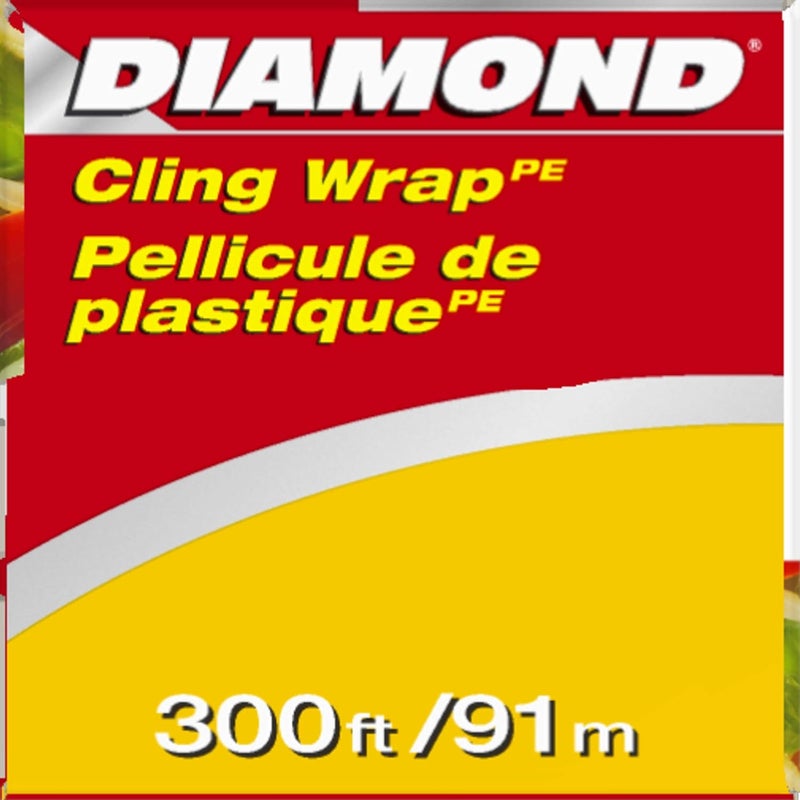Diamond Cling Wrap 300 ft - BPA Free, Microwave Safe, Food Storage - Image 5